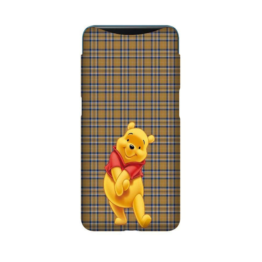 Pooh Mobile Back Case for Oppo Find X  (Design - 321)