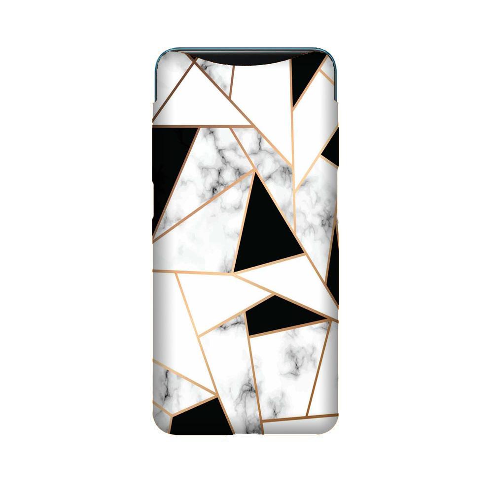 Marble Texture Mobile Back Case for Oppo Find X  (Design - 322)