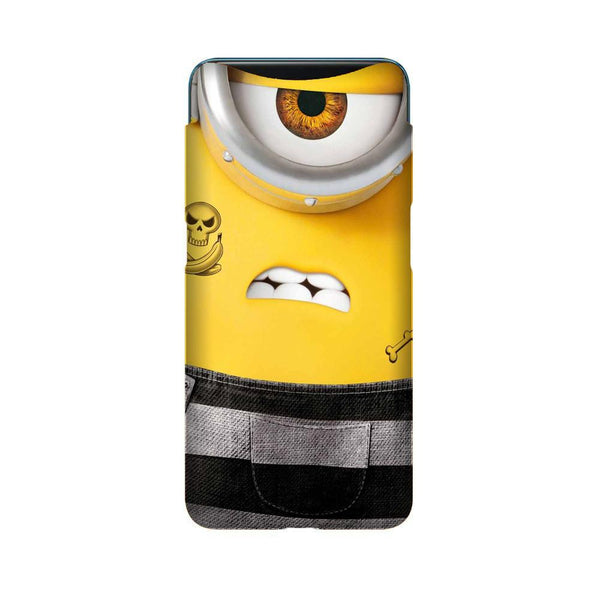 Minion Mobile Back Case for Oppo Find X  (Design - 324)
