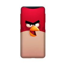 Angry Bird Red Mobile Back Case for Oppo Find X  (Design - 325)