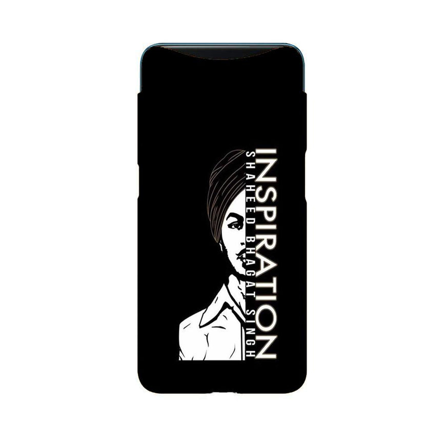Bhagat Singh Mobile Back Case for Oppo Find X  (Design - 329)