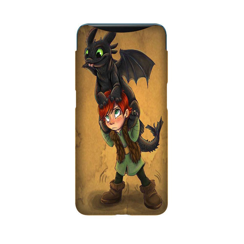 Dragon Mobile Back Case for Oppo Find X  (Design - 336)