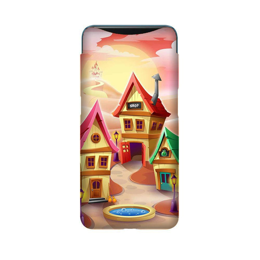 Sweet Home Mobile Back Case for Oppo Find X  (Design - 338)