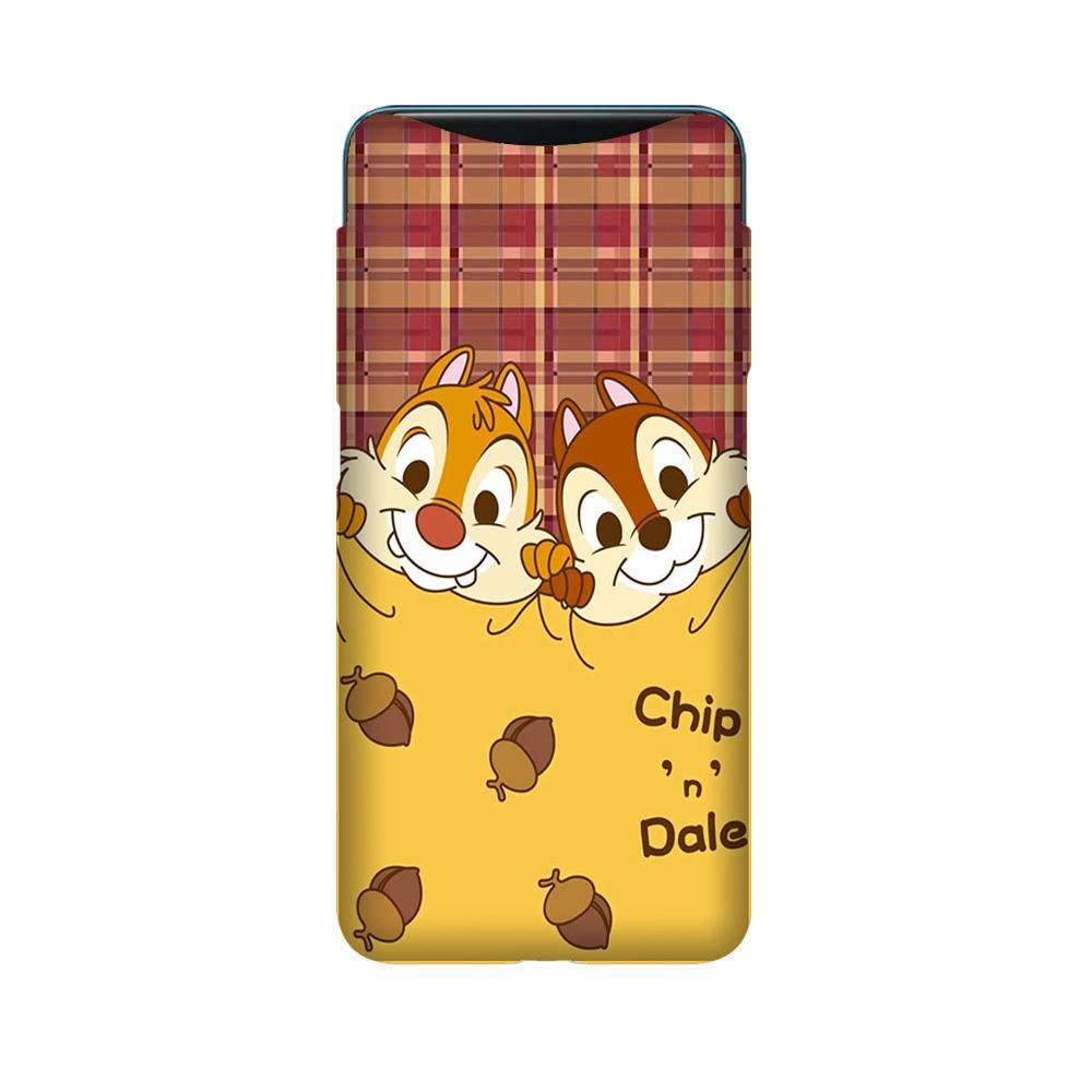 Chip n Dale Mobile Back Case for Oppo Find X  (Design - 342)