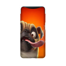 Dog Mobile Back Case for Oppo Find X  (Design - 343)