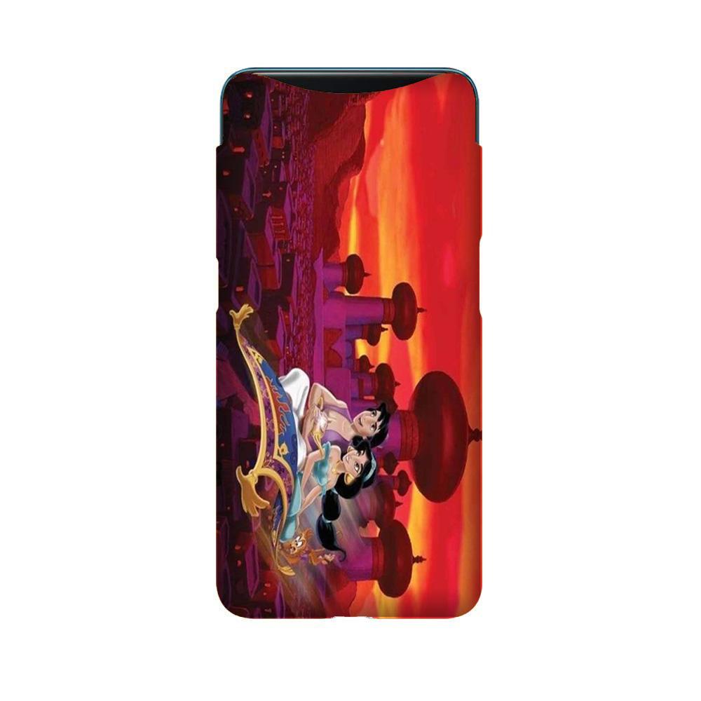 Aladdin Mobile Back Case for Oppo Find X  (Design - 345)