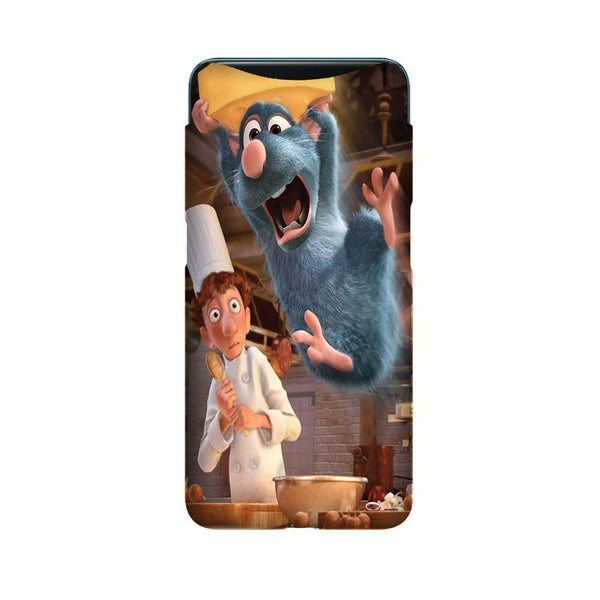 Ratatouille Mobile Back Case for Oppo Find X  (Design - 347)