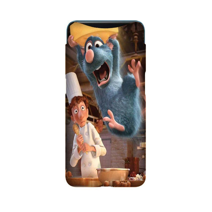Ratatouille Mobile Back Case for Oppo Find X  (Design - 347)