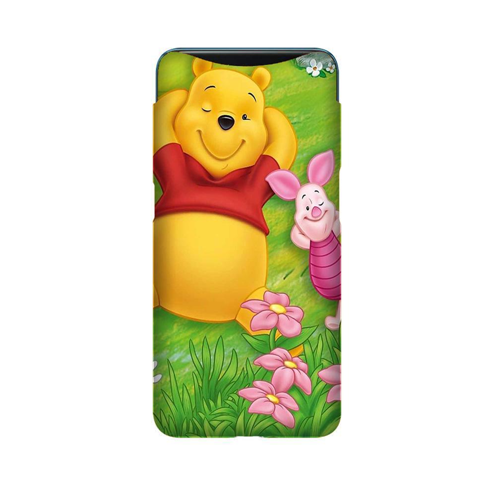 Winnie The Pooh Mobile Back Case for Oppo Find X  (Design - 348)