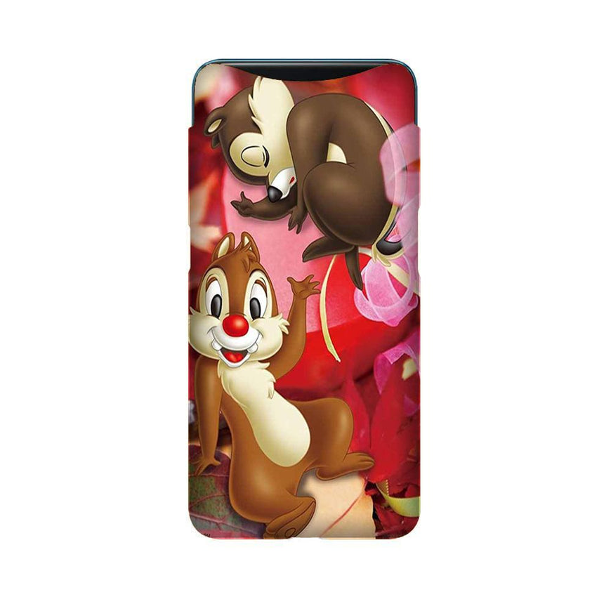 Chip n Dale Mobile Back Case for Oppo Find X  (Design - 349)