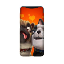 Dog Puppy Mobile Back Case for Oppo Find X  (Design - 350)