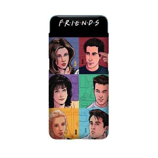 Friends Mobile Back Case for Oppo Find X  (Design - 357)