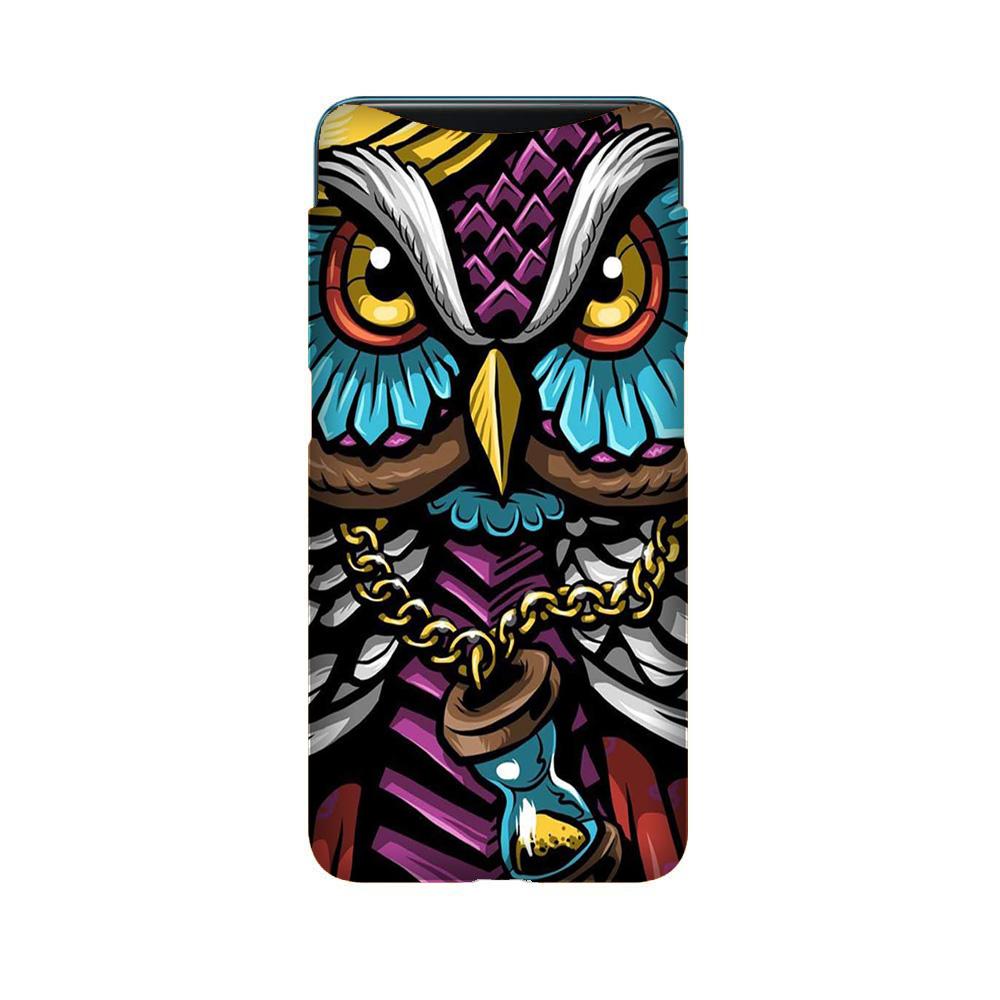 Owl Mobile Back Case for Oppo Find X  (Design - 359)