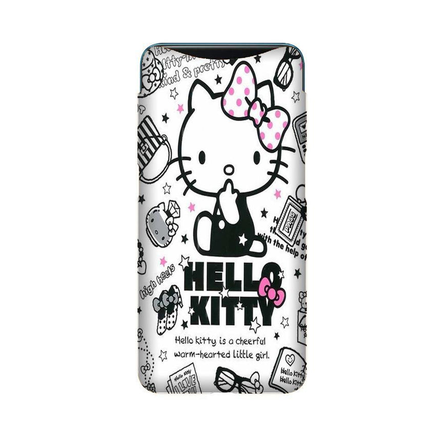 Hello Kitty Mobile Back Case for Oppo Find X  (Design - 361)