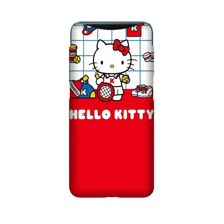 Hello Kitty Mobile Back Case for Oppo Find X  (Design - 363)