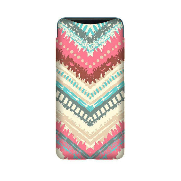 Pattern Mobile Back Case for Oppo Find X  (Design - 368)