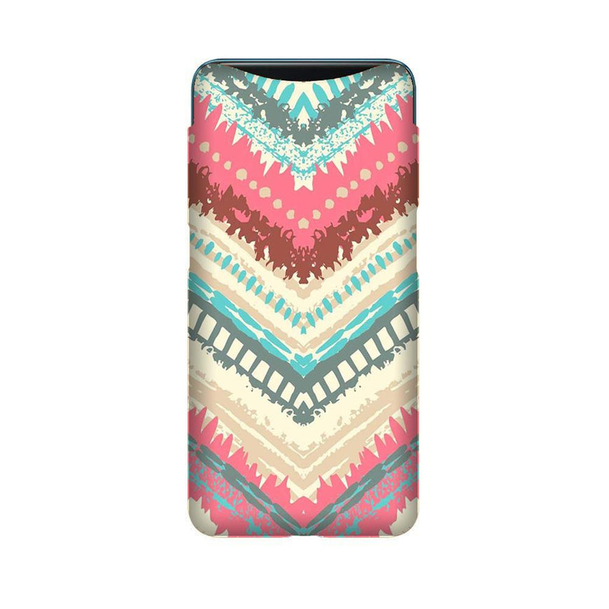 Pattern Mobile Back Case for Oppo Find X  (Design - 368)