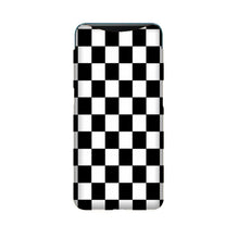 Black White Boxes Mobile Back Case for Oppo Find X  (Design - 372)