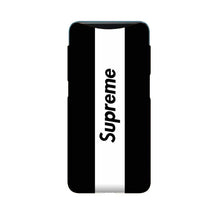 Supreme Mobile Back Case for Oppo Find X  (Design - 388)