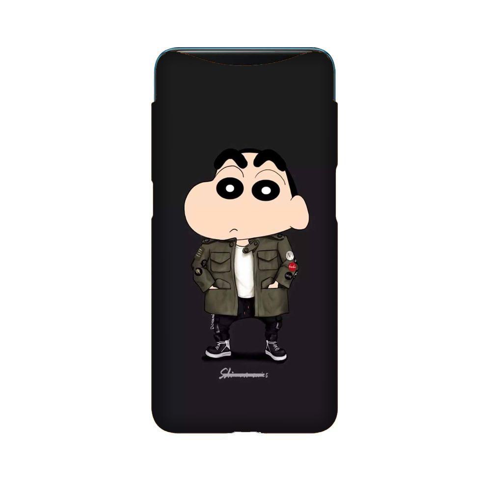 Shin Chan Mobile Back Case for Oppo Find X  (Design - 391)