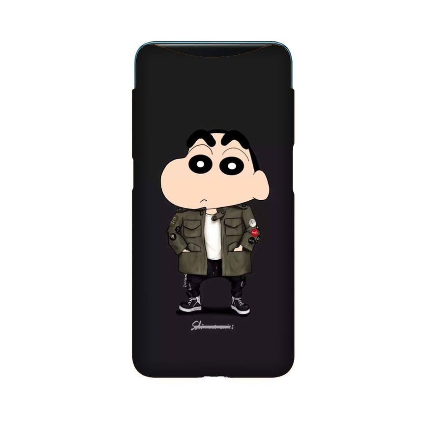 Shin Chan Mobile Back Case for Oppo Find X  (Design - 391)