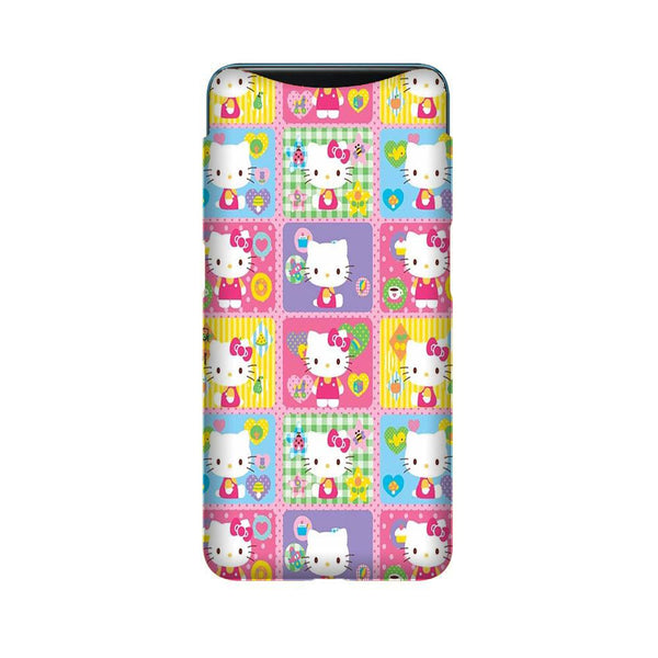Kitty Mobile Back Case for Oppo Find X  (Design - 400)