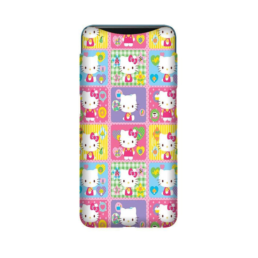 Kitty Mobile Back Case for Oppo Find X  (Design - 400)