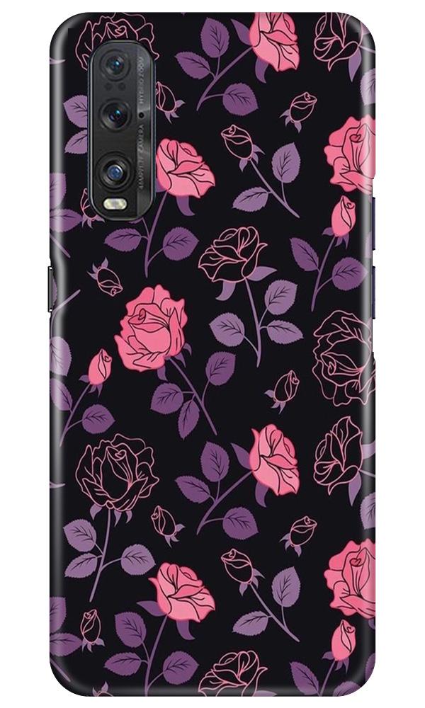 Rose Pattern Case for Oppo Find X2