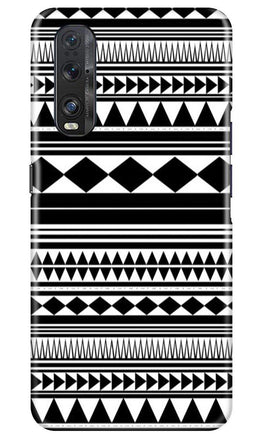 Black white Pattern Case for Oppo Find X2