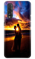 Couple Sea shore Case for Oppo Find X2