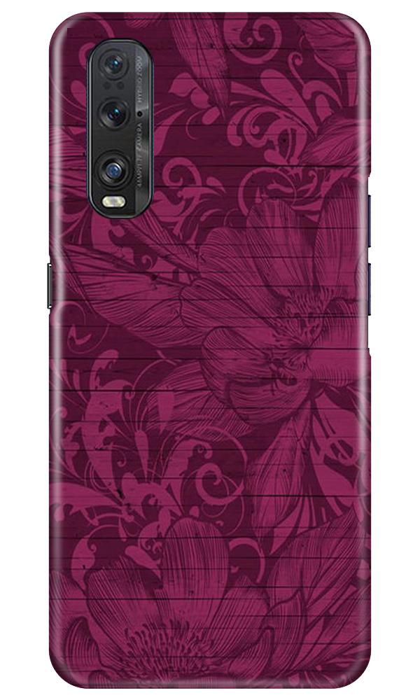 Purple Backround Case for Oppo Find X2
