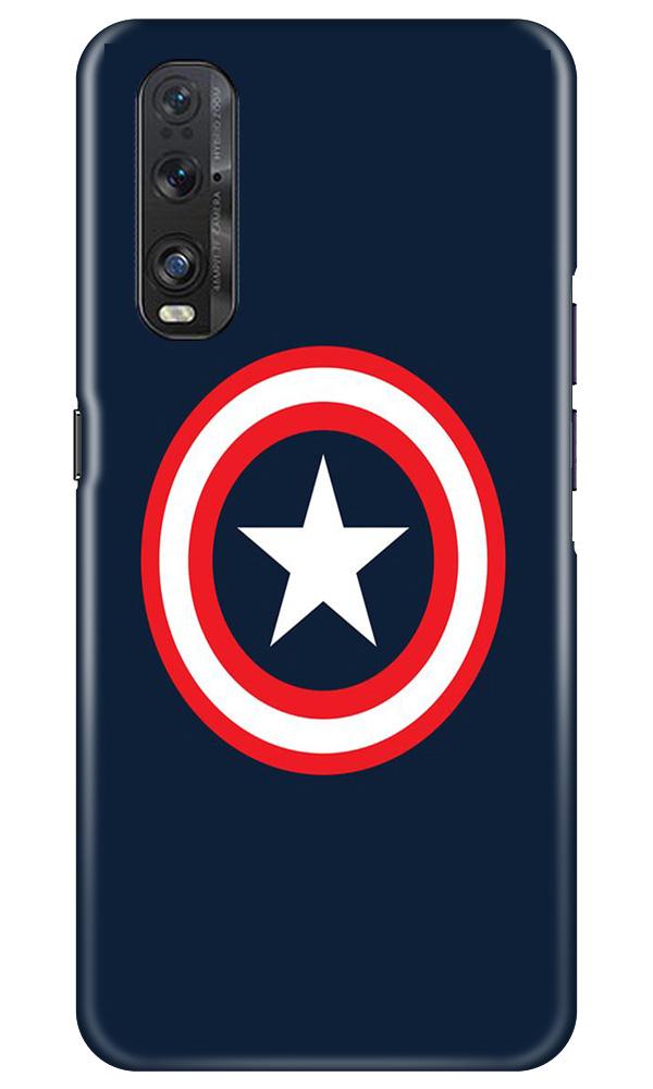 Captain America Case for Oppo Find X2