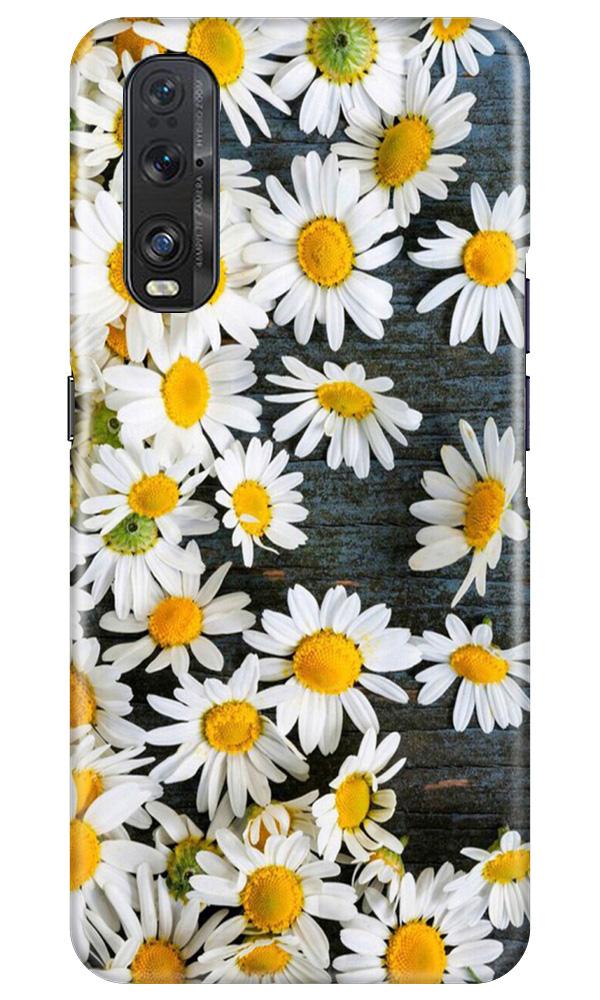 White flowers2 Case for Oppo Find X2