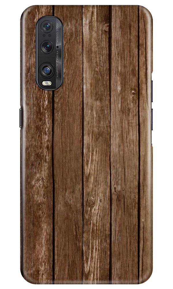 Wooden Look Case for Oppo Find X2(Design - 112)