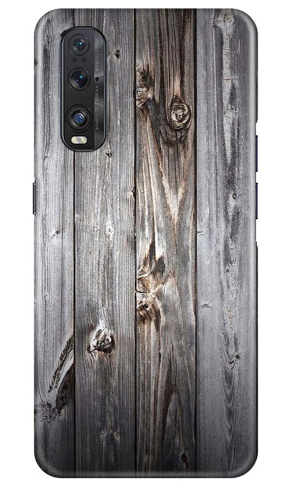 Wooden Look Case for Oppo Find X2  (Design - 114)