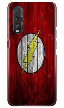 Flash Superhero Mobile Back Case for Oppo Find X2  (Design - 116)