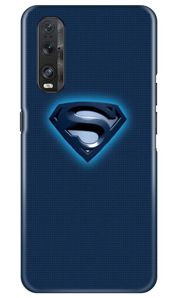Superman Superhero Case for Oppo Find X2  (Design - 117)