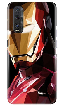 Iron Man Superhero Mobile Back Case for Oppo Find X2  (Design - 122)