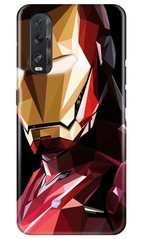 Iron Man Superhero Case for Oppo Find X2  (Design - 122)