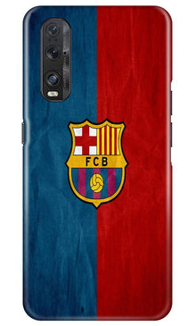 FCB Football Mobile Back Case for Oppo Find X2  (Design - 123)