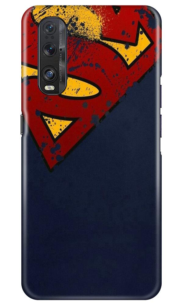 Superman Superhero Case for Oppo Find X2(Design - 125)