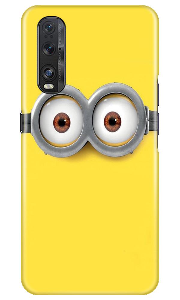 Minions Case for Oppo Find X2  (Design - 128)