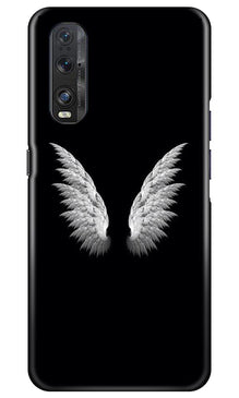 Angel Mobile Back Case for Oppo Find X2  (Design - 142)