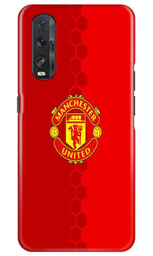Manchester United Mobile Back Case for Oppo Find X2  (Design - 157)