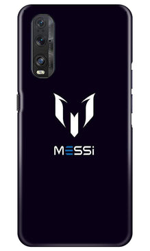 Messi Mobile Back Case for Oppo Find X2  (Design - 158)