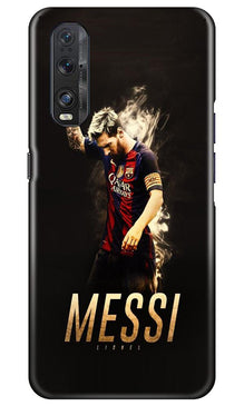 Messi Mobile Back Case for Oppo Find X2  (Design - 163)