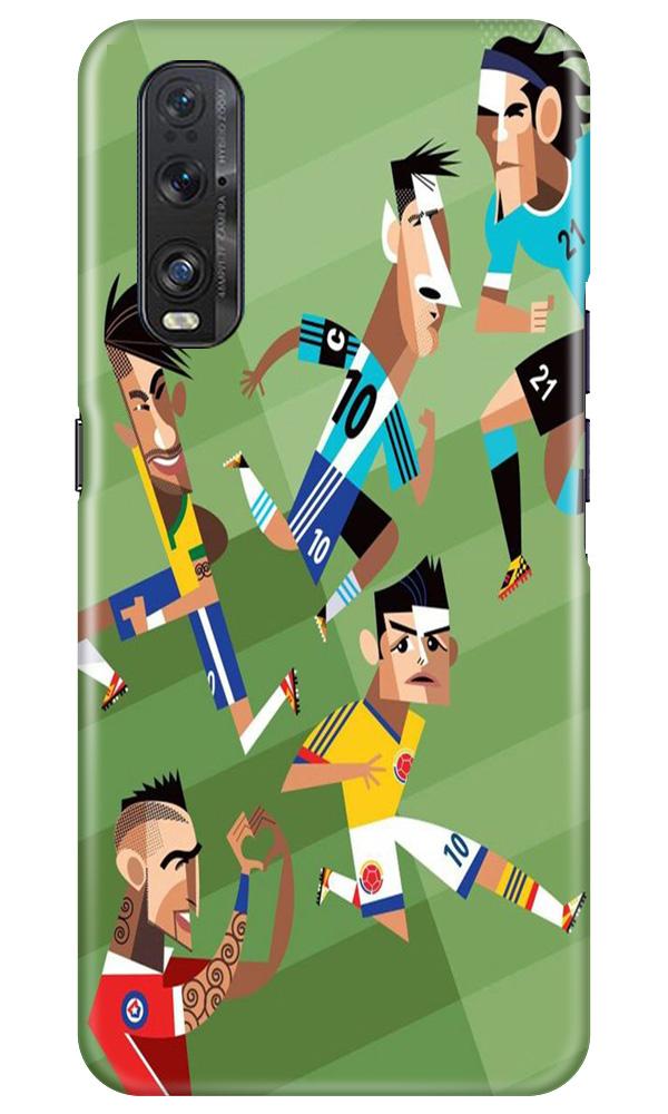 Football Case for Oppo Find X2(Design - 166)