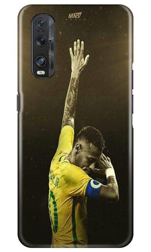 Neymar Jr Mobile Back Case for Oppo Find X2  (Design - 168)