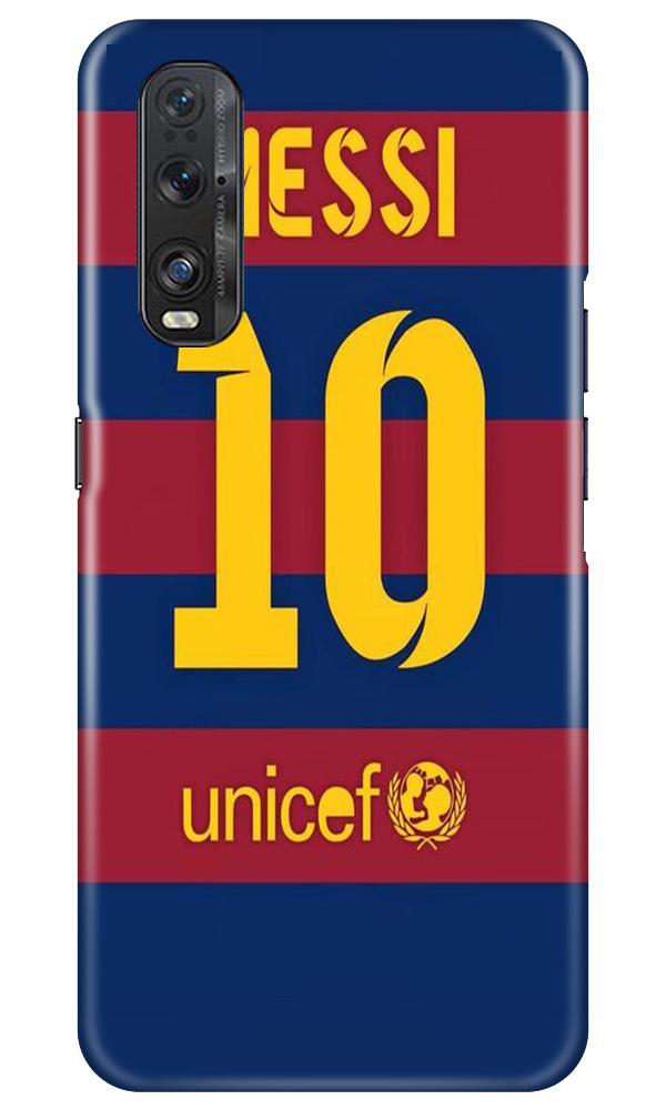 Messi Case for Oppo Find X2  (Design - 172)
