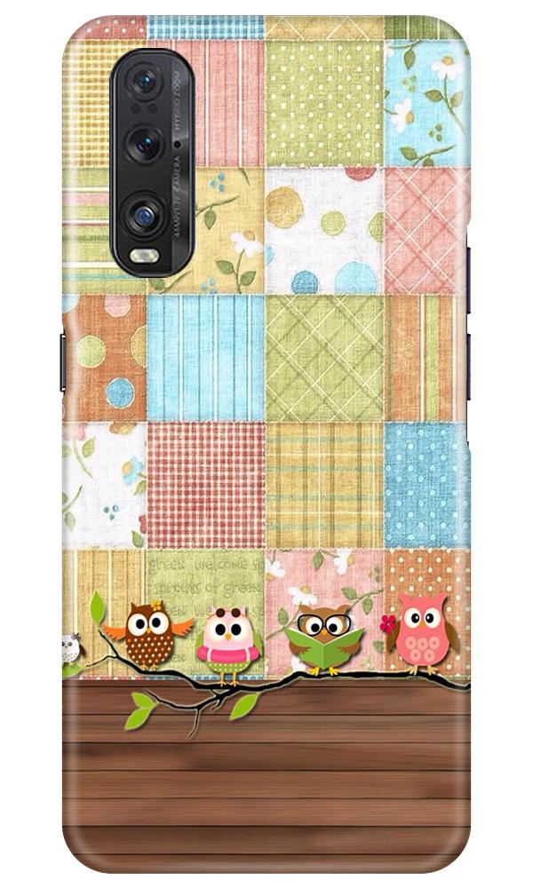 Owls Case for Oppo Find X2 (Design - 202)